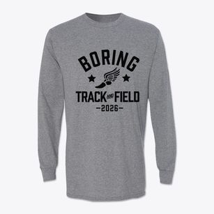 Boring Middle School Track and Field Classic Long Sleeve T-Shirt