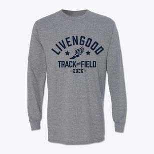 Livengood High School Track and Field Classic Long Sleeve T-Shirt