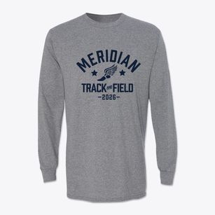 Meridian High School Track and Field Classic Long Sleeve T-Shirt