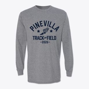 Pinevilla Elementary School Track and Field Classic Long Sleeve T-Shirt