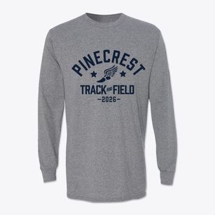Pinecrest Academy Track and Field Classic Long Sleeve T-Shirt