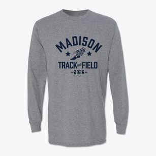 Madison High School Track and Field Classic Long Sleeve T-Shirt