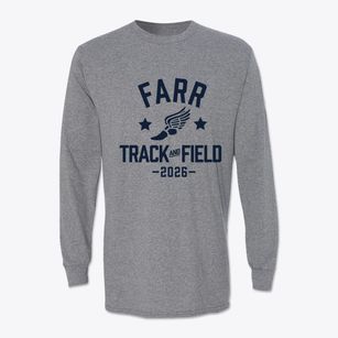 Farr Academy School Track and Field Classic Long Sleeve T-Shirt