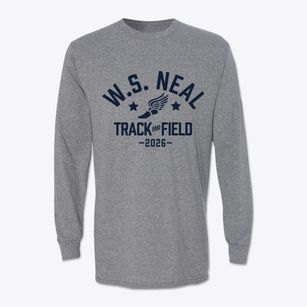 W.s. Neal High School Track and Field Classic Long Sleeve T-Shirt