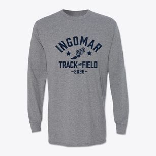 Ingomar Attendance Center Track and Field Classic Long Sleeve T-Shirt