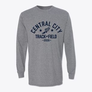 Central City High School Track and Field Classic Long Sleeve T-Shirt