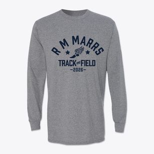R M Marrs School Track and Field Classic Long Sleeve T-Shirt
