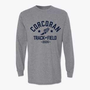 Corcoran High School Track and Field Classic Long Sleeve T-Shirt