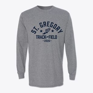 Saint Gregory The Great School Track and Field Classic Long Sleeve T-Shirt
