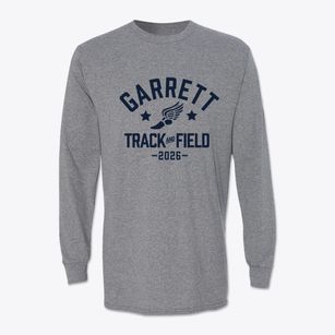 Garrett Academy Of Technology Track and Field Classic Long Sleeve T-Shirt