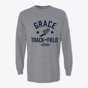 Grace Christian School Track and Field Classic Long Sleeve T-Shirt