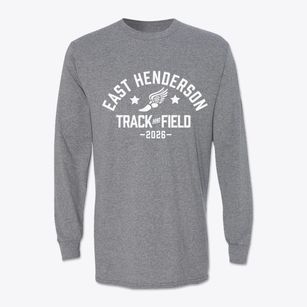East Henderson Senior High School Track and Field Classic Long Sleeve T-Shirt