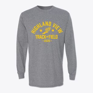Highland View Academy Track and Field Classic Long Sleeve T-Shirt