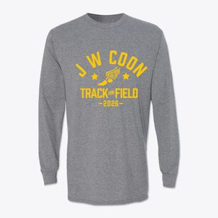 J W Coon Elementary School Track and Field Classic Long Sleeve T-Shirt