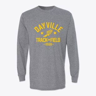 Dayville School District Track and Field Classic Long Sleeve T-Shirt