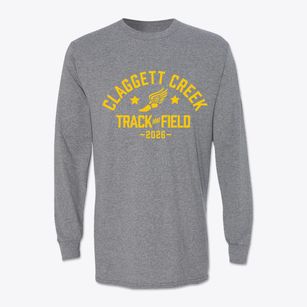 Claggett Creek Middle School Track and Field Classic Long Sleeve T-Shirt