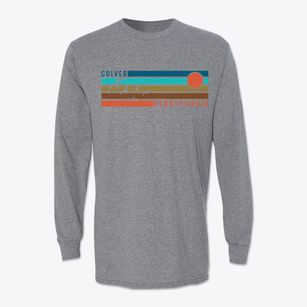 Colver Pennsylvania Blissful Sunset Classic Long Sleeve T-Shirt