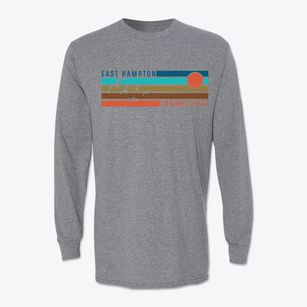 East Hampton Connecticut Blissful Sunset Classic Long Sleeve T-Shirt