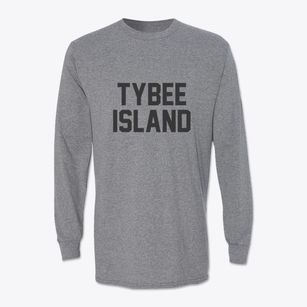 Tybee Island Georgia Classic Block Classic Long Sleeve T-Shirt