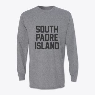 South Padre Island Texas Classic Block Classic Long Sleeve T-Shirt