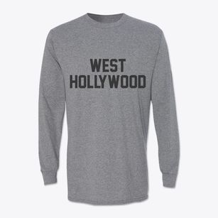 West Hollywood California Classic Block Classic Long Sleeve T-Shirt