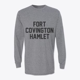 Fort Covington Hamlet New York Classic Block Classic Long Sleeve T-Shirt