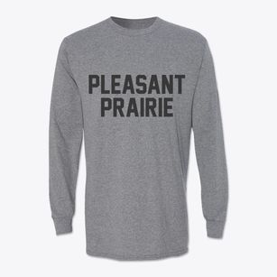 Pleasant Prairie Wisconsin Classic Block Classic Long Sleeve T-Shirt