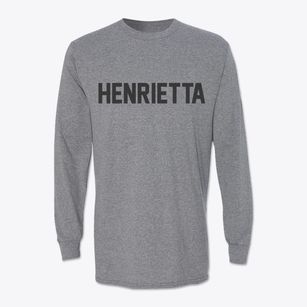 Henrietta North Carolina Classic Block Classic Long Sleeve T-Shirt