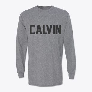 Calvin Oklahoma Classic Block Classic Long Sleeve T-Shirt
