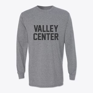 Valley Center California Classic Block Classic Long Sleeve T-Shirt