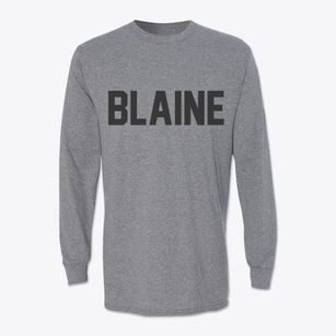 Blaine Minnesota Classic Block Classic Long Sleeve T-Shirt