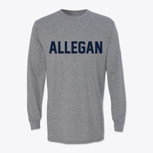 Allegan Michigan Classic Block Classic Long Sleeve T-Shirt