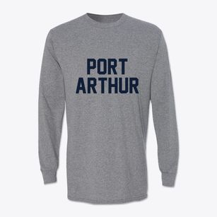 Port Arthur Texas Classic Block Classic Long Sleeve T-Shirt