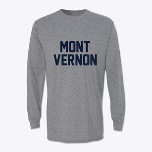 Mont Vernon New Hampshire Classic Block Classic Long Sleeve T-Shirt