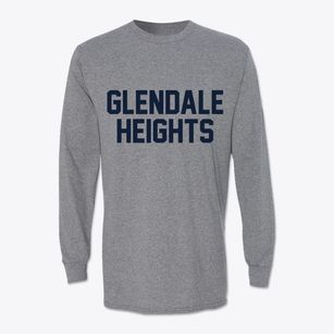Glendale Heights Illinois Classic Block Classic Long Sleeve T-Shirt