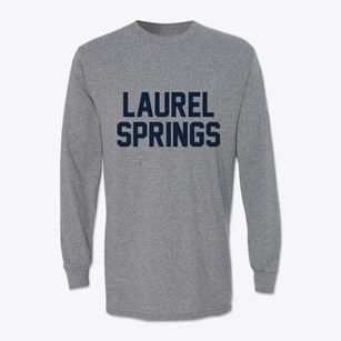 Laurel Springs New Jersey Classic Block Classic Long Sleeve T-Shirt