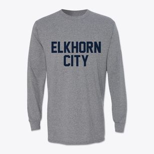 Elkhorn City Kentucky Classic Block Classic Long Sleeve T-Shirt