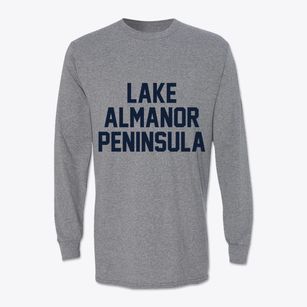 Lake Almanor Peninsula California Classic Block Classic Long Sleeve T-Shirt