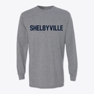 Shelbyville Kentucky Classic Block Classic Long Sleeve T-Shirt