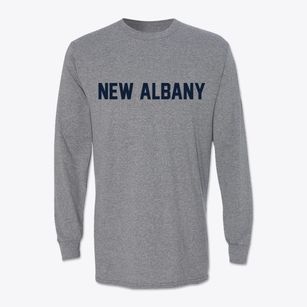 New Albany Kansas Classic Block Classic Long Sleeve T-Shirt
