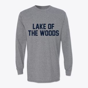 Lake Of The Woods Virginia Classic Block Classic Long Sleeve T-Shirt