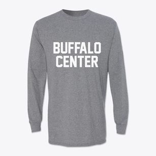 Buffalo Center Iowa Classic Block Classic Long Sleeve T-Shirt