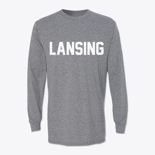 Lansing North Carolina Classic Block Classic Long Sleeve T-Shirt