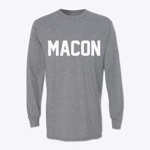 Macon North Carolina Classic Block Classic Long Sleeve T-Shirt