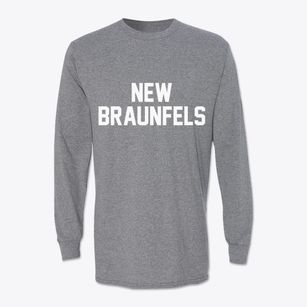 New Braunfels Texas Classic Block Classic Long Sleeve T-Shirt