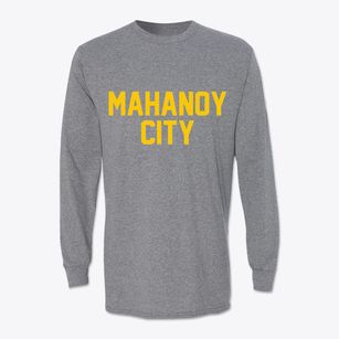 Mahanoy City Pennsylvania Classic Block Classic Long Sleeve T-Shirt