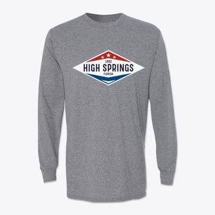 High Springs Florida Diamond Star Classic Long Sleeve T-Shirt