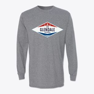 Glendale California Diamond Star Classic Long Sleeve T-Shirt