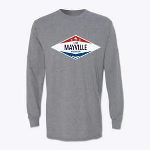 Mayville Wisconsin Diamond Star Classic Long Sleeve T-Shirt