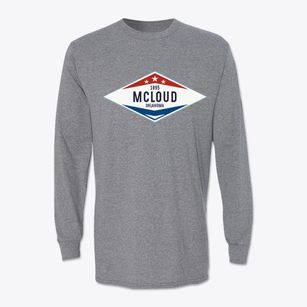 Mcloud Oklahoma Diamond Star Classic Long Sleeve T-Shirt